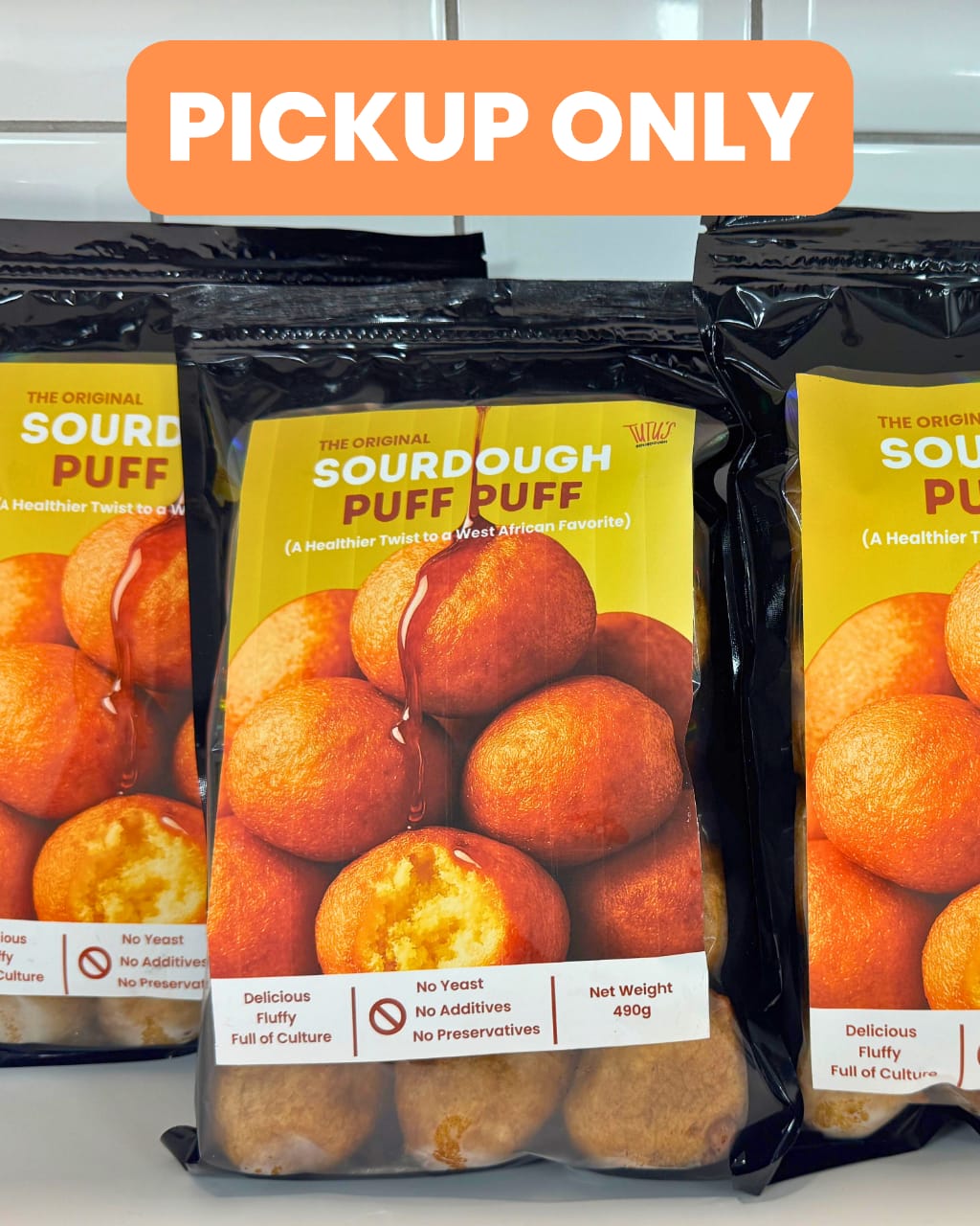 The Original Sourdough Puff Puff (12 pcs, chilled)