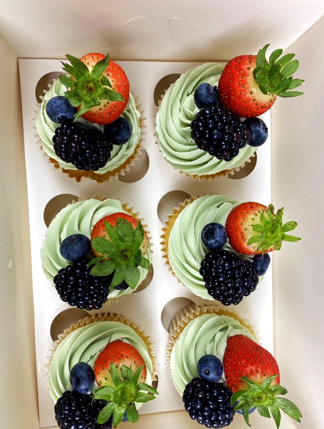 Vegan Fruit Toppings (Box of 12) – handcrafted baked product from Tutu’s Foods