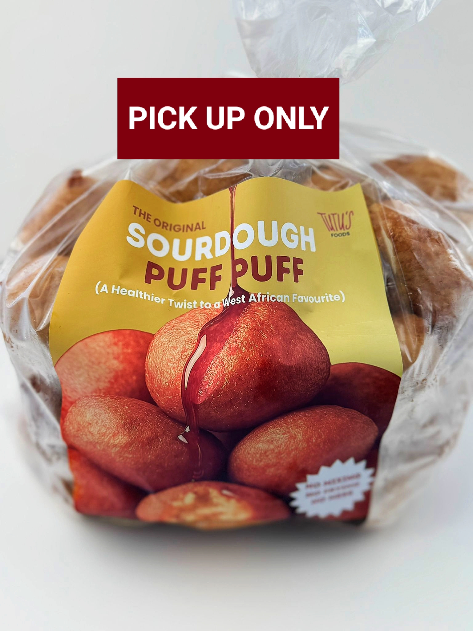 Sourdough Puff Puff Catering Pack – handcrafted baked product from Tutu’s Foods