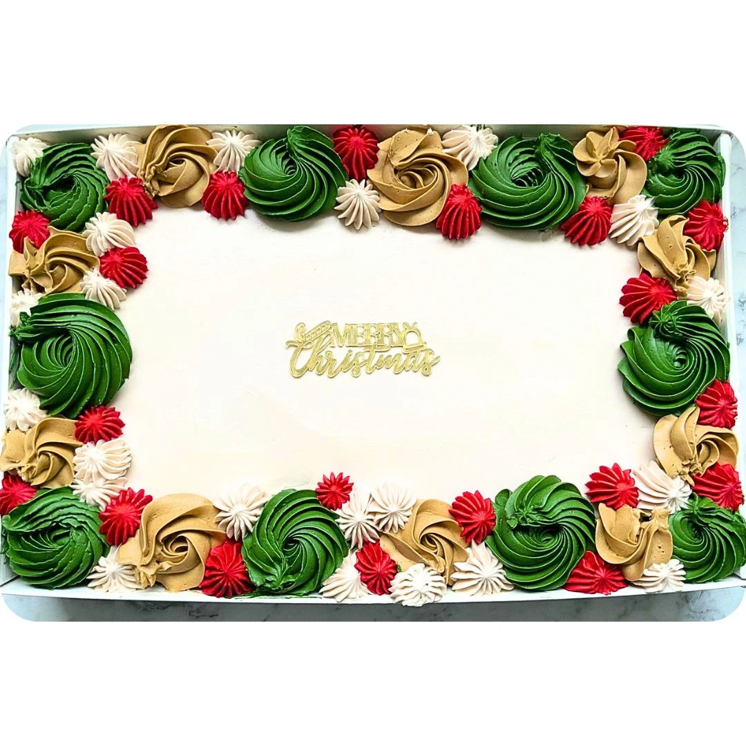 The Christmas Party Layer Cake